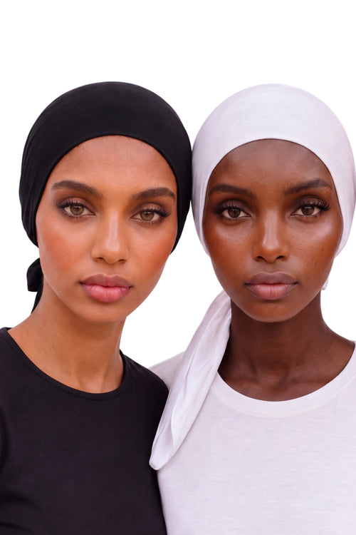Lot de 3 Sous-Hijabs Satin