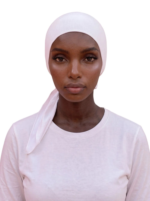 Sous-Hijab Satin Blanc